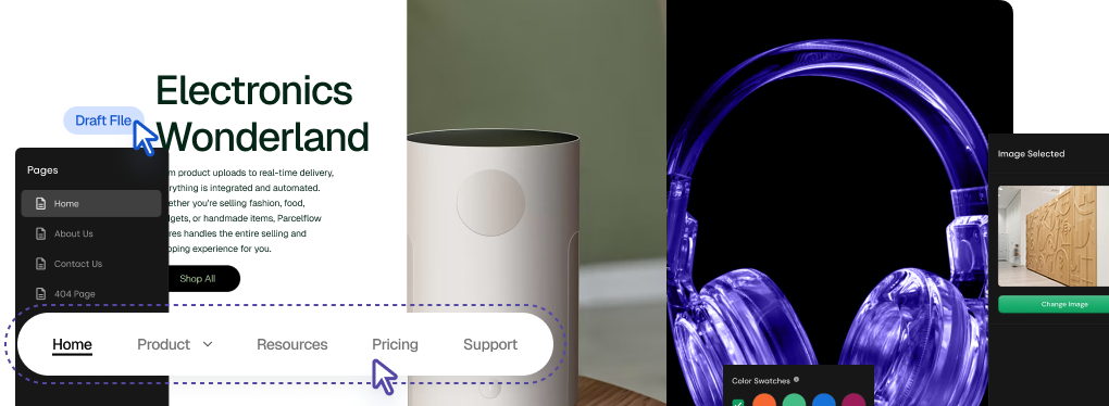 Store template preview
